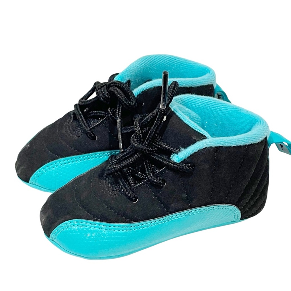 Nike Air Jordan XII 12 Baby Size‎ 4C Hyper Jade Black Teal Turquoise